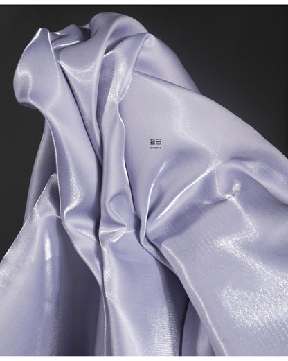 Water-Shine Metallic Luster Fabric: 57" Wide Mercerized Cotton Blend