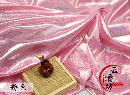 Laser Symphony Bronzing Fabric: 59" Wide Cosplay Sewing