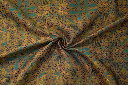 Tissu jacquard damassé tibétain : décoration bouddhiste, costumes, ameublement