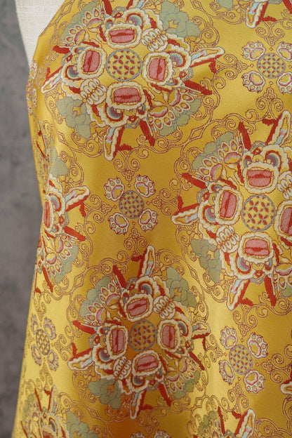 Chinese Song Brocade Fabric with Lion Jacquard ��� Home D��cor T"W