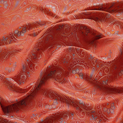 Tissu brocart Queue de Phénix : matériau de couture en rayonne de 150 cm de large
