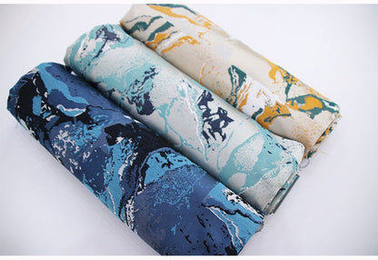 Modern Jacquard Fabric: Abstract Print Polyester, 1 Meter