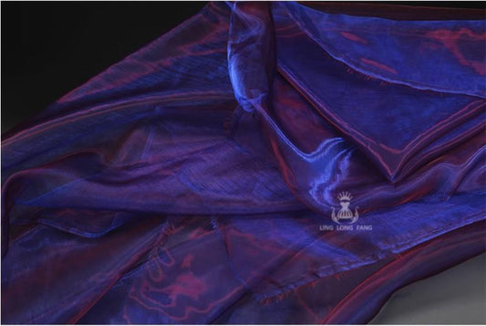 Tissu organza Sirène Symphonie, 145 cm de large, décoration de costume à faire soi-même