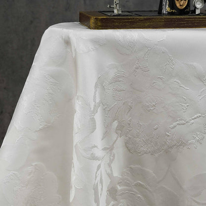 Tissu jacquard à motif floral en relief ��� Broca élégant" Large