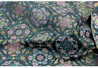 Tissu brocart DunHuang Baoxiang : 59 po de large, pour costumes tibétains