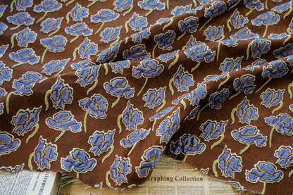 Floral Jacquard Woven Fabric: 3D Embossed Upholstery, Costume, Sewing DIY (55"W)