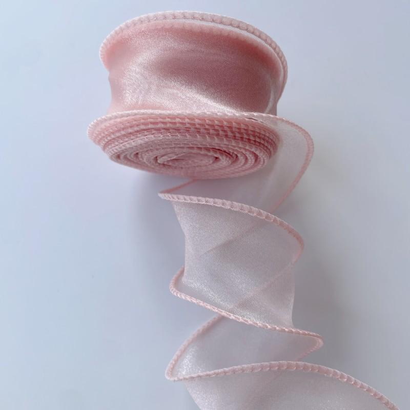 Ruban organza queue de poisson : 4 cm de large, 9 mètres de tissu à faire soi-même
