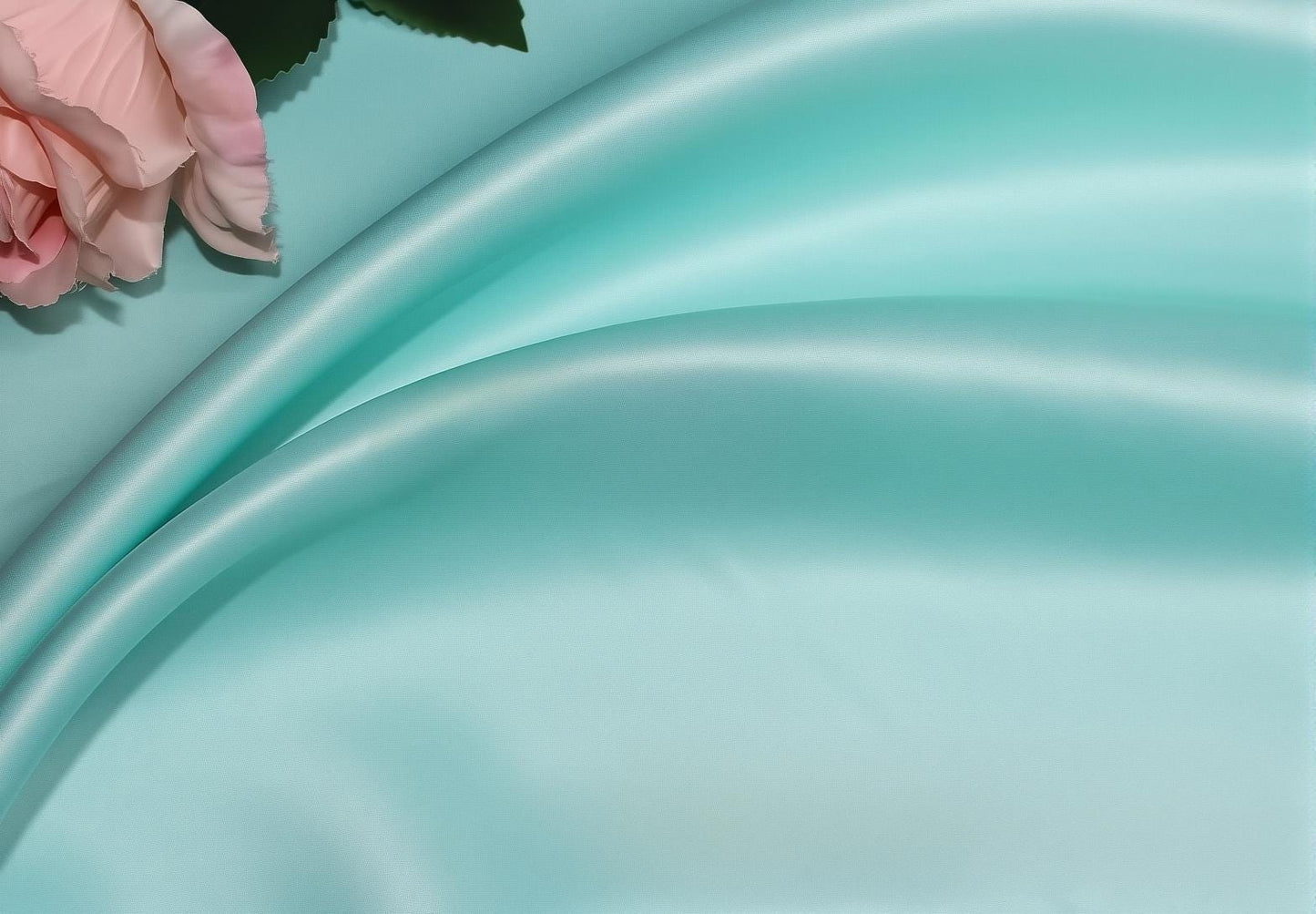 Solid Color Thick Satin Fabric: 59" Wide Wedding Dress Material