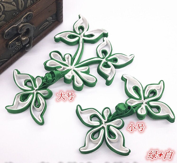 Handmade Satin Chinese Knot Buttons: Cheongsam Sewing Fasteners