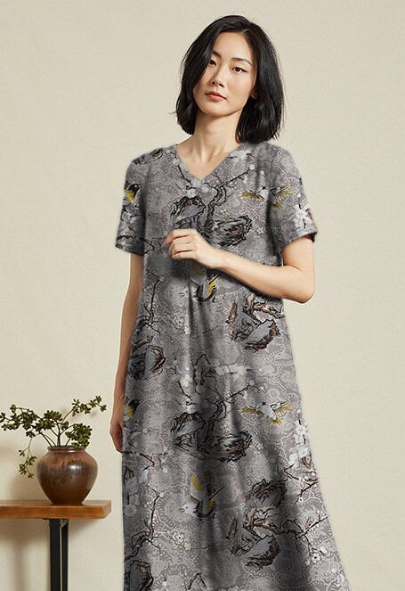Bird Jacquard Fabric: 57"W Polyester Upholstery, Costume & Decor
