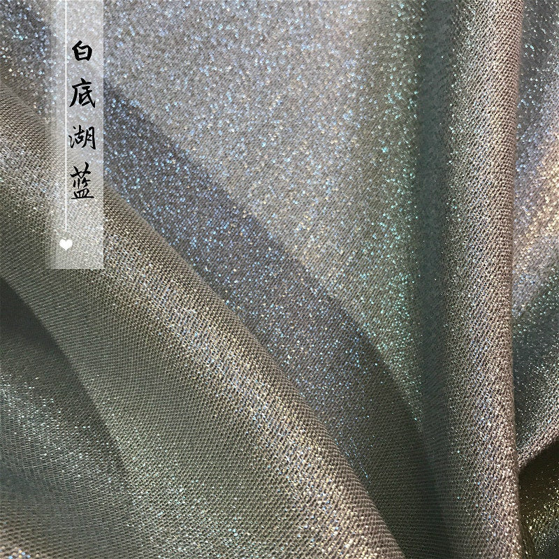 Gold Thread Gradient Jacquard Fabric: 58" Wide Polyester Brocade