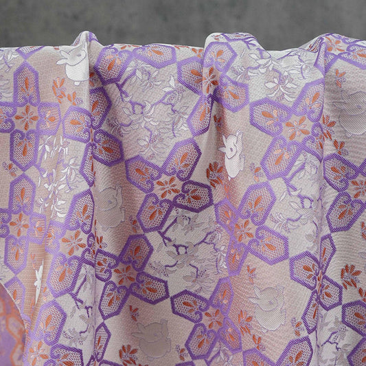 Tissu brodé Song pour gilet ��� Matériau jacquard traditionnel chinois pour vêtements et artisanat"Large