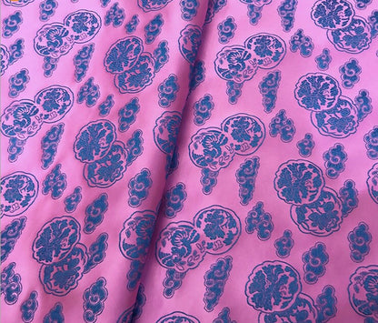 Cloud Brocade Jacquard Fabric: Costume Dress, Home Decor (29.5" Wide)