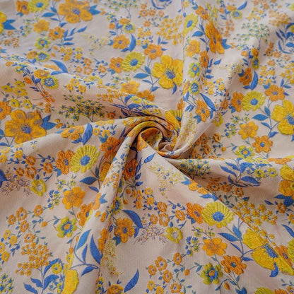 French Floral Jacquard Fabric: Upholstery & Costume Sewing, 55" Wide
