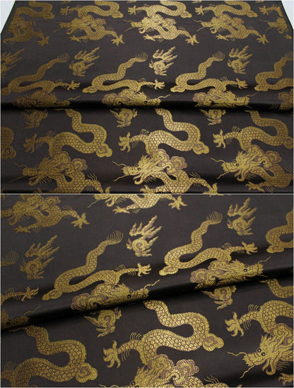 Silk Dragon Brocade Fabric: Cheongsam Sewing Material