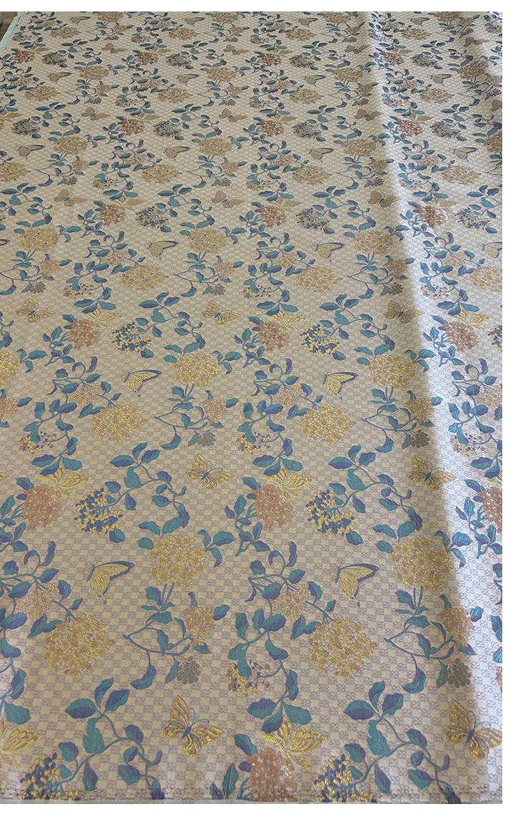 Butterfly Brocade Fabric: 59"W Rayon Cheongsam Material