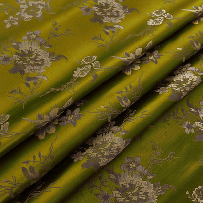Floral Brocade Fabric: 29.5"W Rayon Sewing & Quilting Material