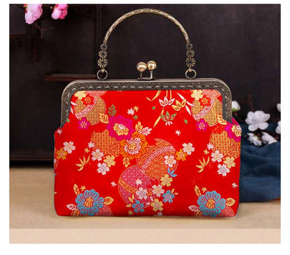 Tissu brocart jacquard à motif d'hortensias : rayonne à fleurs rouges, 150 cm de large
