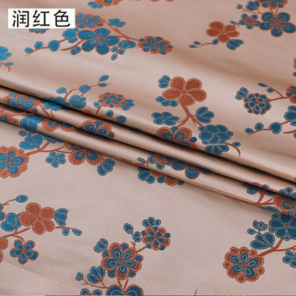 Floral Rayon Jacquard Brocade Fabric - 29.5" Wide