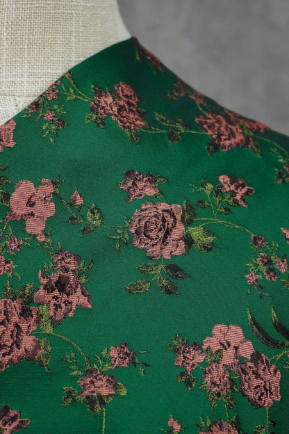 Tissu jacquard chinois vintage : matériau d'ameublement pour costumes de 160 cm de large
