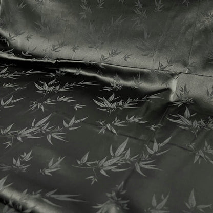 Tissu jacquard bambou : mélange coton-rayonne style antique chinois, 127 cm de large