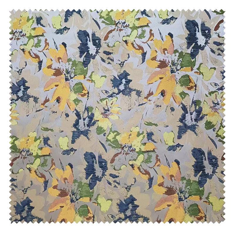 Floral Jacquard Fabric ��� Textured Brocade Material for Dresses, Hanfu, Costumes & Home Decor, sell by the met"Wide