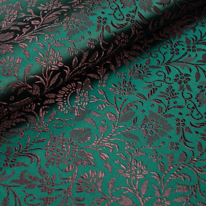 Brocart de soie à motif de fleurs de blé : largeur 114 cm, ameublement et couture – vendu au mètre