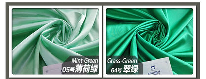 Satin Silk Fabric: 59" Wide Solid Colors, Dress & Craft Fabric