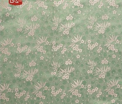 Cherry Blossom Brocade Fabric: Bamboo Jacquard, Renaissance Sewing, Upholstery (by the Meter)