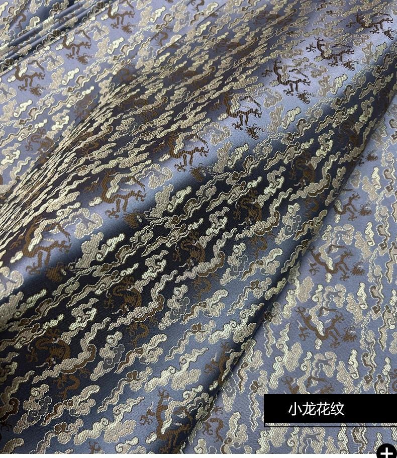 Chinese Brocade Fabric: Silk Blend, Cheongsam Qipao Material, 29.5" Wide
