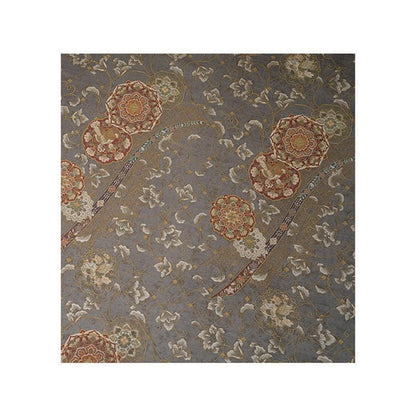 Nishijin Ori Brocade Fabric: Phoenix Flowers, Japanese Style (59"W)