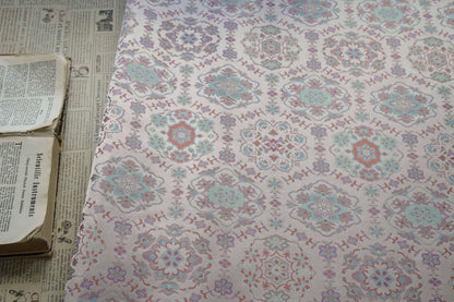 Azure Chinese Silk Brocade Fabric: Baoxiang Song Design, Sewing, Upholstery