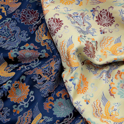 Chinese Brocade Fabric: Song Dynasty Style, 59" Wide