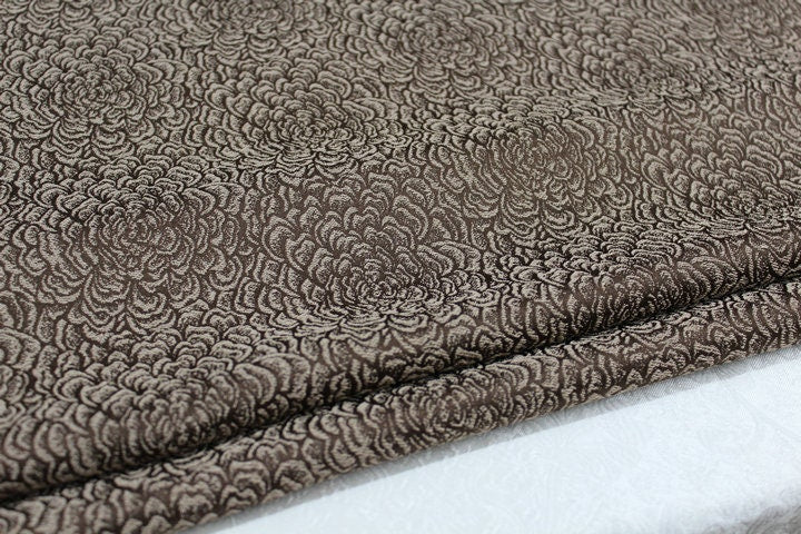 Tissu jacquard doux en mélange de coton : matériau de couture de 110 pouces de large