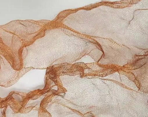 39"W Stainless Steel Wire Mesh Fabric, Modeling Steel Decoration