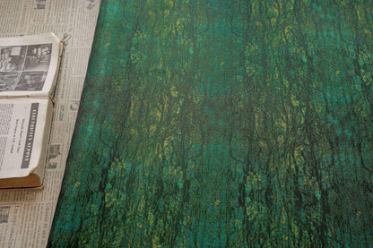 Jacquard Damask Fabric: Retro Palace Green Upholstery & Sewing