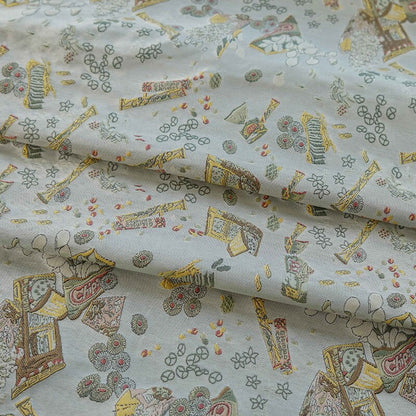 Tissu jacquard lurex blanc : polyester tissé gaufré 3D, 165 cm de large