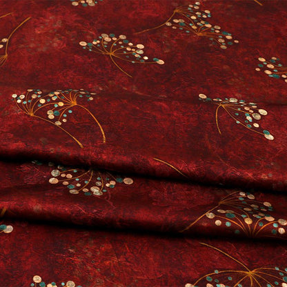 Gold Branch Printed Silk Fabric ��� Chinese Xiangyun Gauze, Dressmaking Ma