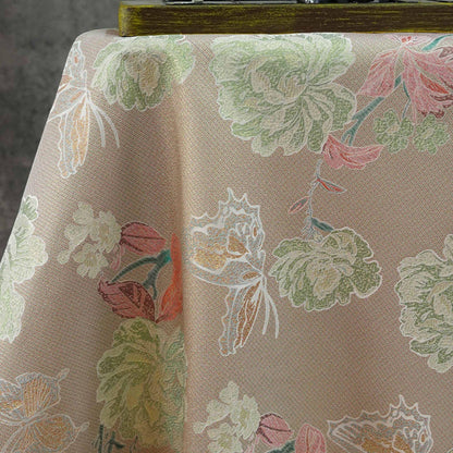 Gold Thread Floral & Butterfly Woven Fabric ��� Colorwoven Jacquard Textile for Dress, Quilting, Upholstery, DIY Sewi" Wide
