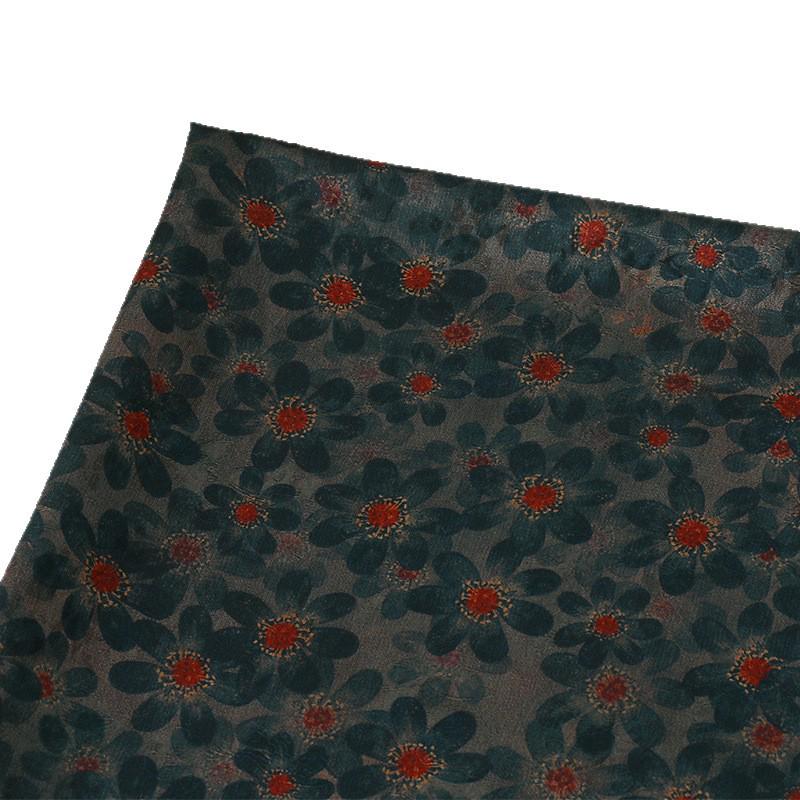 Plum Blossom Tea Silk Satin Fabric - 59"W Upholstery, Costume & Decor