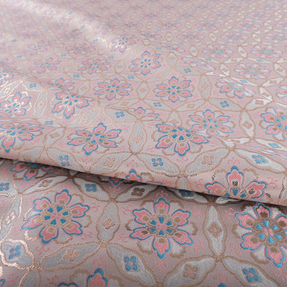 Floral Brocade Fabric: 59"W Dunhuang Baoxiang Style