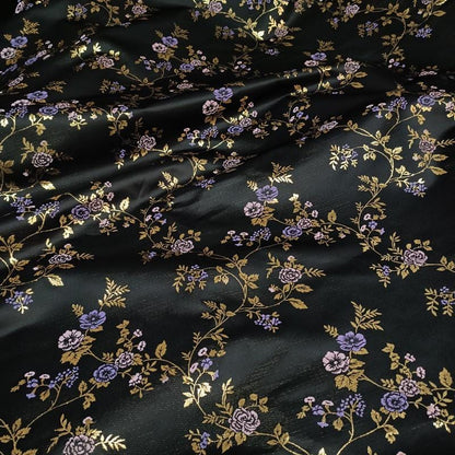 Silky Brocade Fabric: Chinese Cheongsam Costume Sewing Material