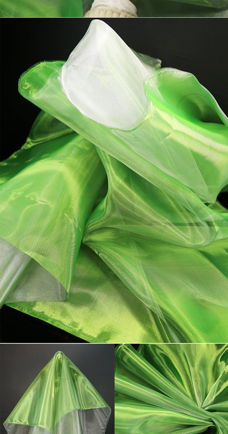 Metallic Two-Tone Stiff Organza Fabric - 54" Wide - Designer Crafts