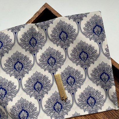 1960s Cotton Fabric: Retro Print, Upholstery, Costume, Sewing (59"W)