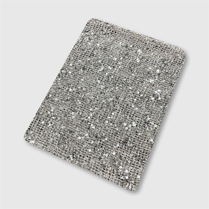 Crystal Sequin Mesh Fabric ��� Sparkling Embroidery Material, DIY Co
