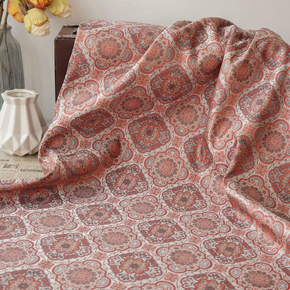 DunHuang Baoxiang Brocade Fabric: 65"W Tibetan Costume Material