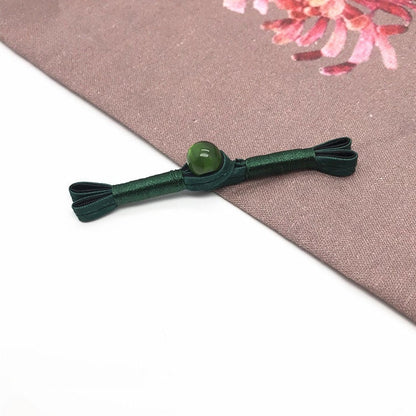 Handmade Satin Cheongsam Buttons: Retro Ethnic Style Closure Knots