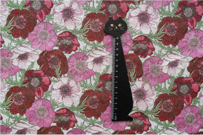 Floral Jacquard Woven Fabric: Oil Painting Style, 65" Wide