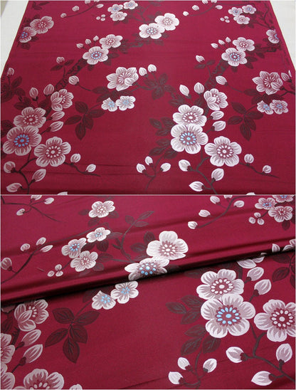 Plum Blossom Brocade Fabric: 29.5" Wide Chinese Jacquard