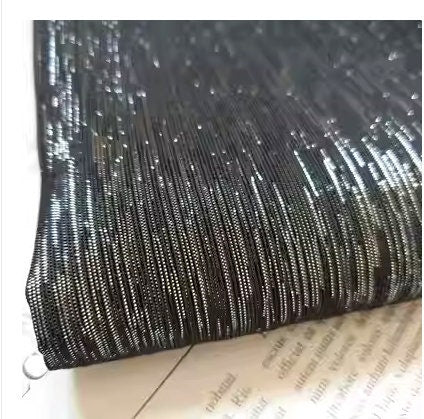 Metallic Lurex Fabric: 54"W Meteor Shower Pattern